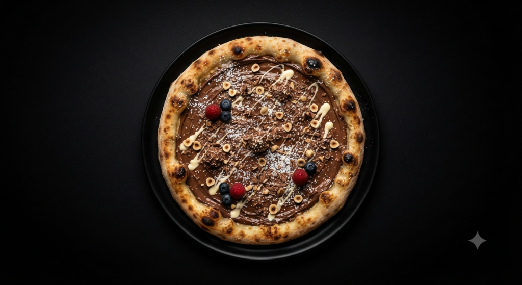 Pizza de Nutella
