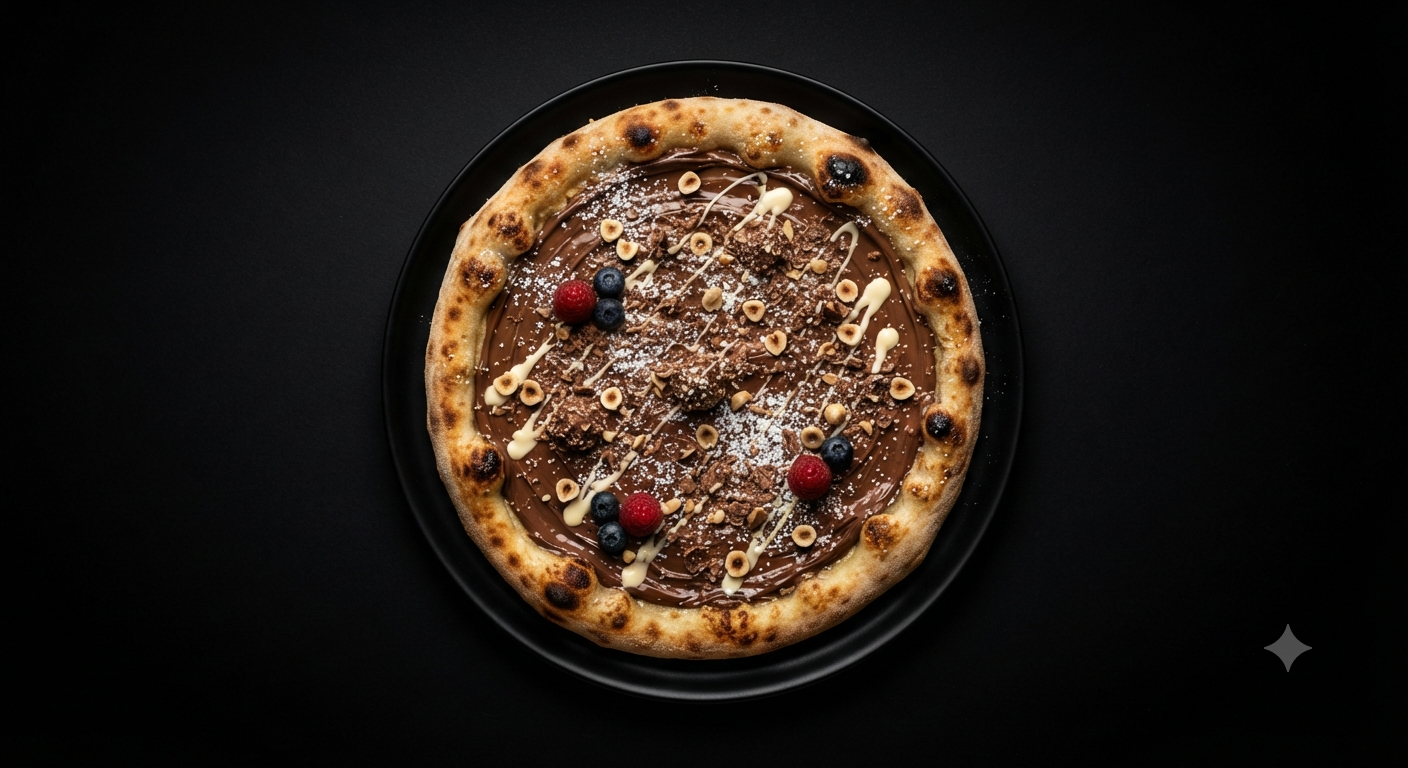 Pizza de Nutella