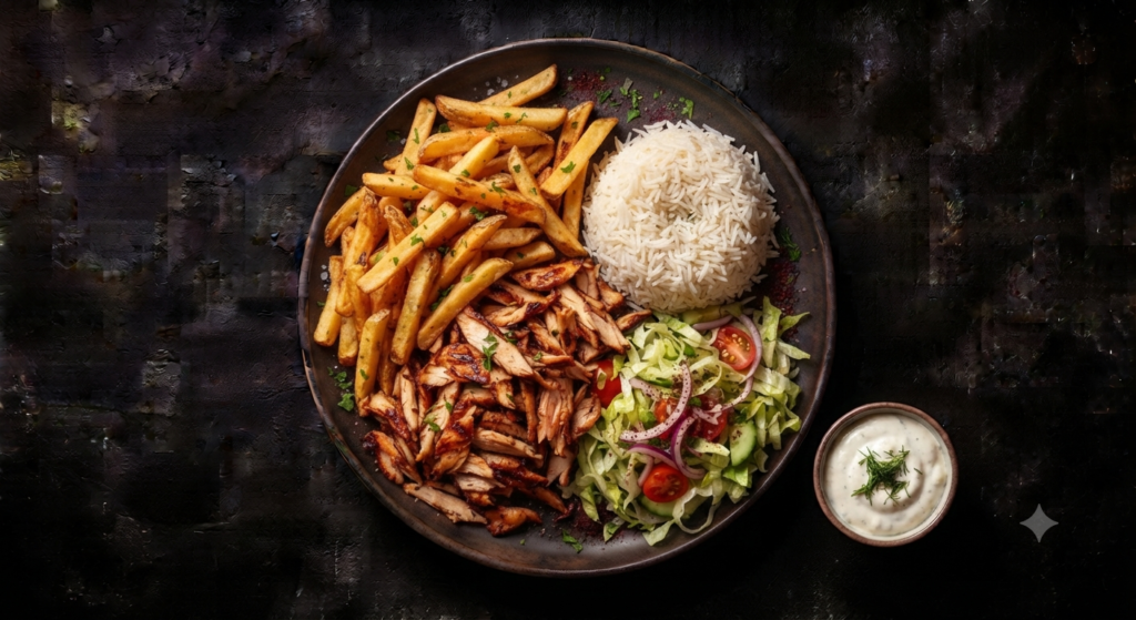Plato Kebab Pollo
