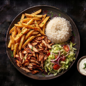 Plato Kebab Pollo