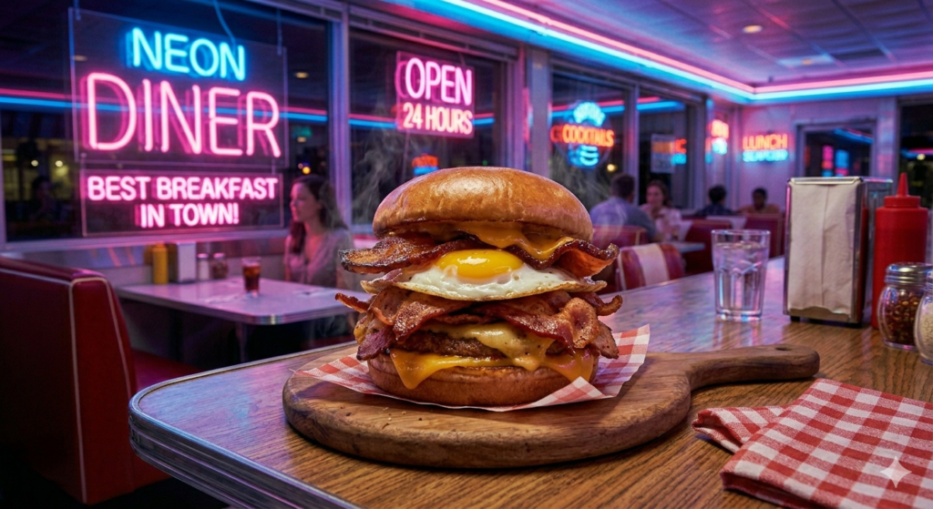 Spicy burger
