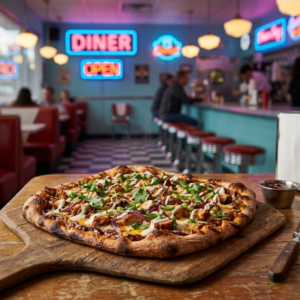 BBQ pizza