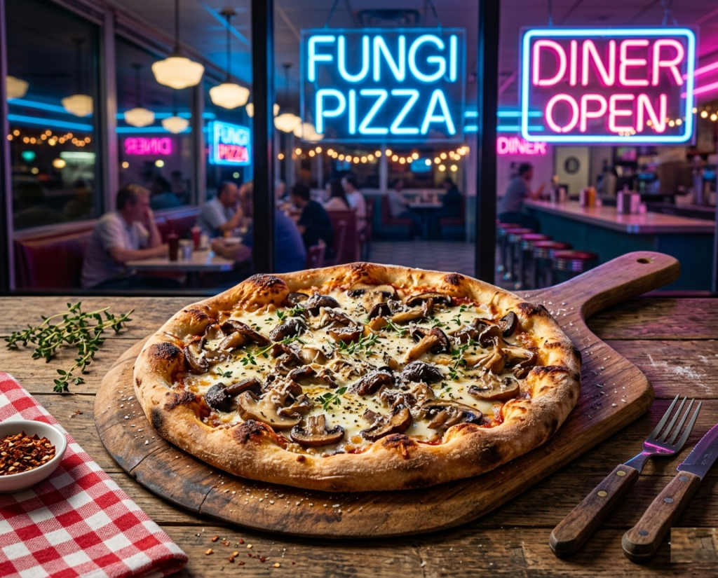Funghi pizza