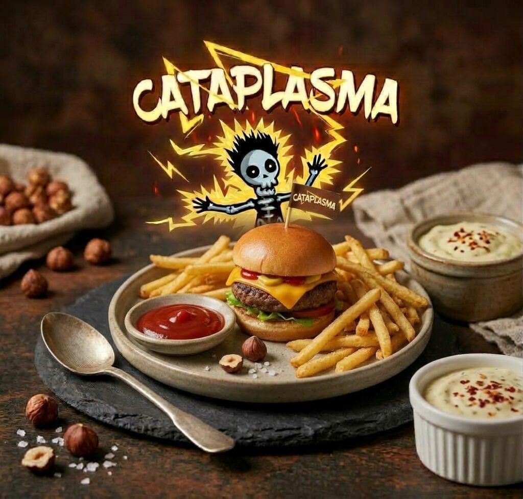 Cheese Burguer y Fritas